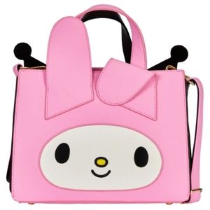 My melody Kuromi Loungefly Crossbody + wallet
